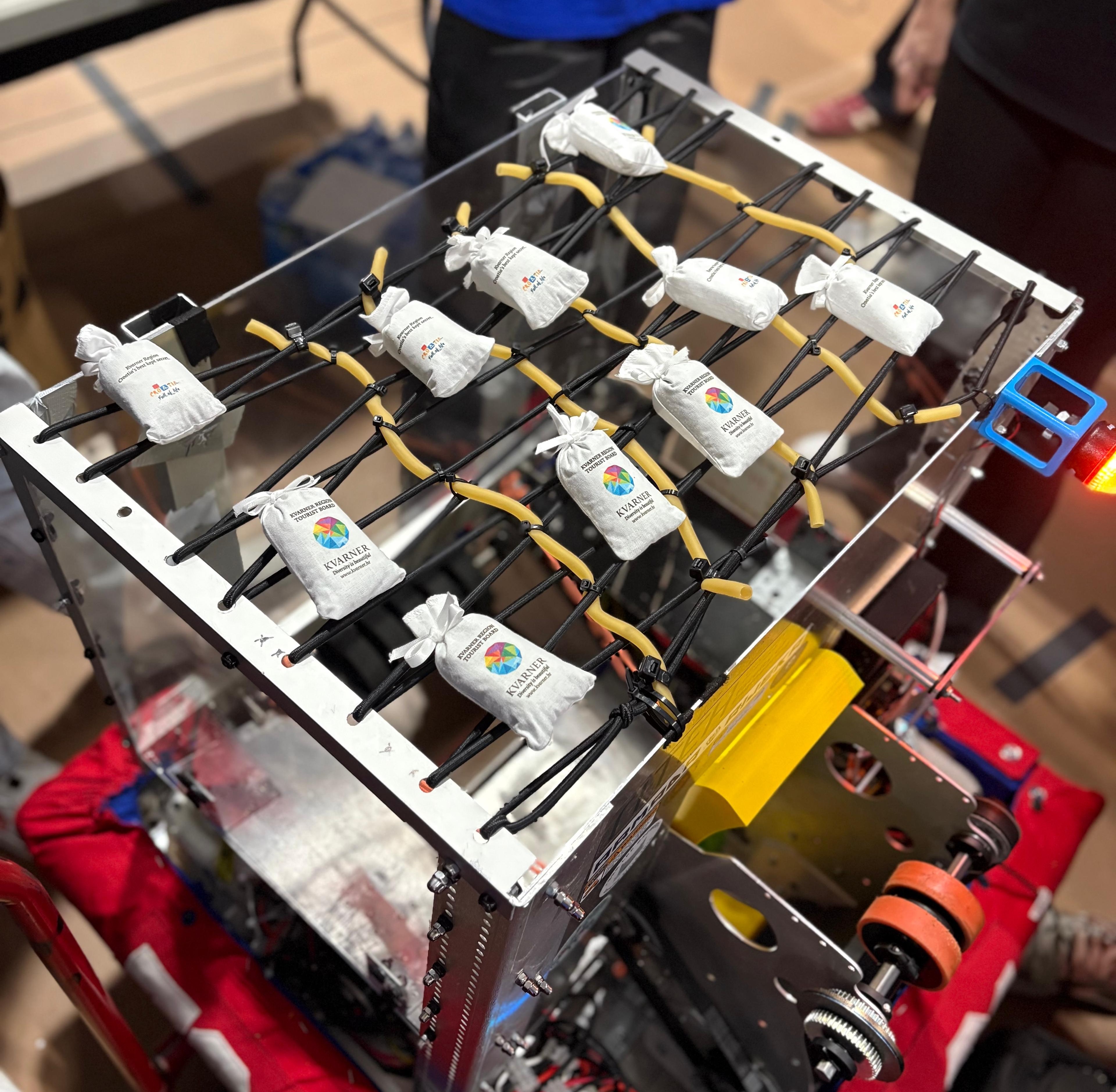 Robot s lavandama
